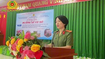 Chương trình hướng về cơ sở của Cụm thi đua số 9 -Bộ Công an và Công an tỉnh Đắk Lắk tại xã Ea Drong