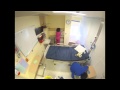 Sick kids  cleaning isolation rooms
