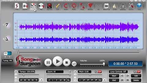 Training Video - Audio Batch File Converter in Song Surgeon