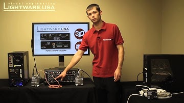 LightwareUSA - 4K Switching and Signal extension