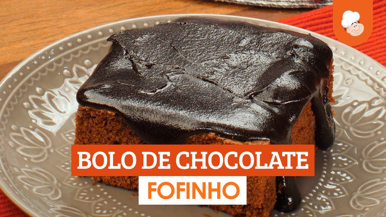 Bolo de chocolate simples - TudoGostoso