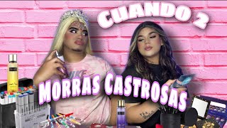 CUANDO 2 MORRAS CASTROSAS ESTUDIAN EN EL MISMO SALÓN | Mia plumones Vs Sofía