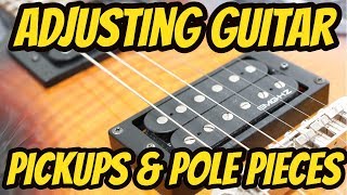 Hi there! here's a tutorial video on how to set-up your pickup height
and pole pieces. we'll take good look at adjust the pieces match r...