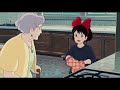 Eng sub 「魔女の宅急便」挿入曲の歌詞ありバージョン Kiki's Delivery service 「海の見える街/めぐる季節」歌詞つき"Sea Sighting Town" ジブリ