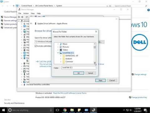 How to Fix IPhone MTP USB Device Driver USB Device for Windows (8/8.1/10) | 100 Fix!!! |2017 Latest