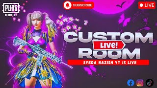 Pubg live custom room pakistan | Pubg Mobile Custom Rooms | UC Giveaway #pubgmobi #ucgiveaway