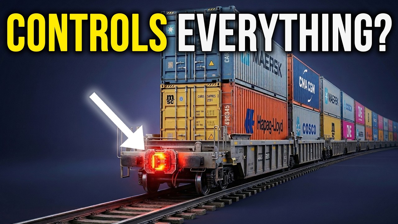 The Hidden Device That Keeps 200-Car Trains From Derailing