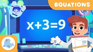 EQUATIONS for Kids ​​🚀 Solving Equations with Addition and Subtraction 🪐 Math for Kids