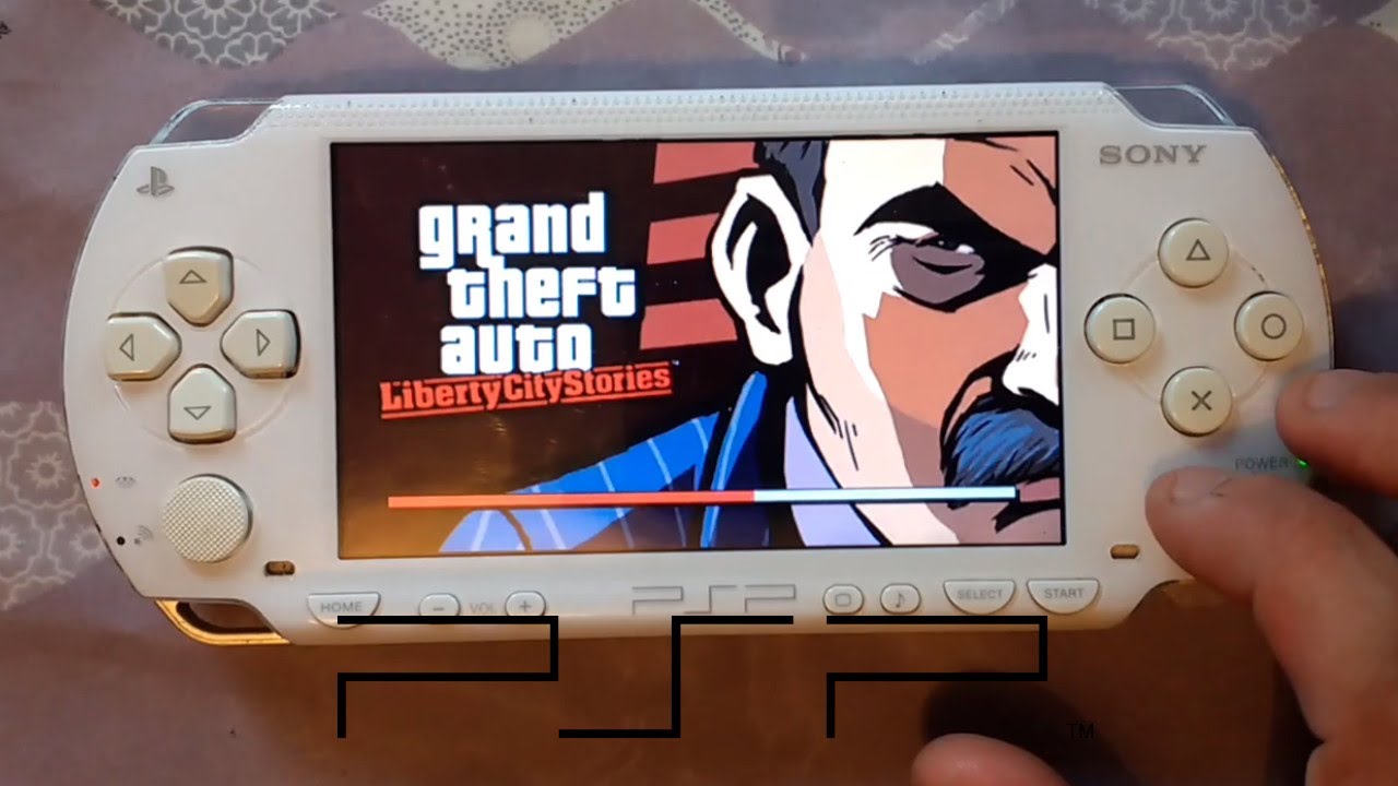Grand Theft Auto GTA Liberty City Stories Sony PSP COMPLETE Map