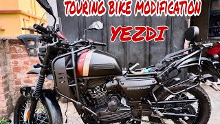 legal modification of YEZDI ADVENTURE| modification of bike |