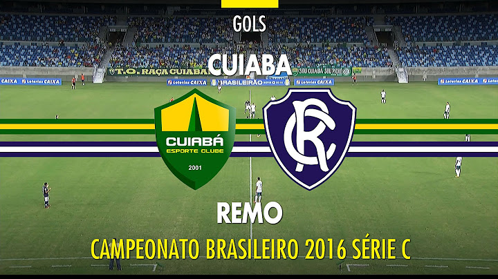Gols - Cuiabá 1 x 1 Remo - Brasileirão Série C - 21/05/2016