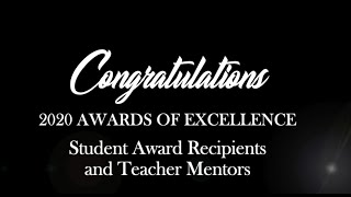 Awards of Excellence 2020 - Closing Remarks