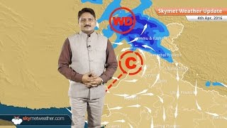Weather Forecast for April 4: Good rain over hills in North, heat wave continues in central India
