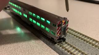 Kato N Scale Metra Coaches: A Comparison