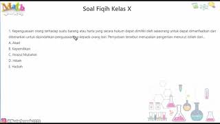 Latihan UAMBN 2021 - FIKIH