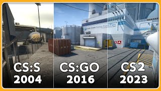 Nuke Map Comparison Cs Source, Csgo, Cs2
