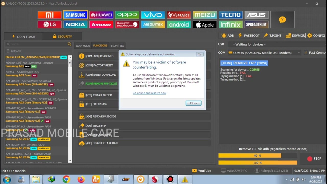 Samsung Galaxy On5 | Google Account Frp Bypass | New Method | Frp With Unlock Tool
