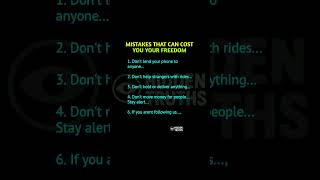 Mistakes That Can Ruin Your Life ⚠️🧠 #Shorts #Awareness #Safety