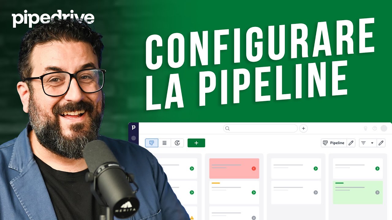 Come configurare la Pipeline di Vendita 💰 Pipedrive CRM - [Tutorial 🇮🇹]
