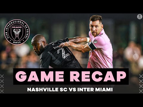 Lionel Messi, Inter Miami FINISH IN SCORELESS DRAW vs Nashville SC