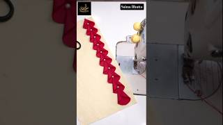 Stylish Fabric Patti Design Sewing Border Idea Latest Dress Design