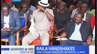 Raila Odinga forced to put up a passionate defence of his handshake with Uhuru Kenyatta