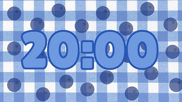 20 Minute Timer- Deep Focus for Relaxing, Studying and Working