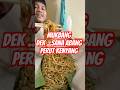 Mukbamg dek sama abang peut kenyang hati senang lapar hajar jajan makan mie goreng tengah malam