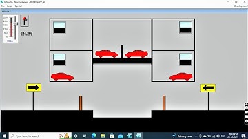 Car parking and lifting project on SCADA tutorial, this is only demo full video on description 👇👇👇👇👇