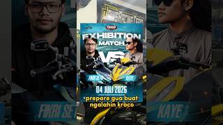ready balap pake knalpot @vincentvrg di acara balap konten kreator tgl 4 juli nanti! 🔥#jimisikaye
