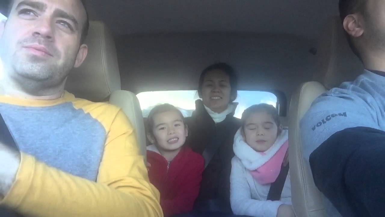 Singing karaoke in the car YouTube