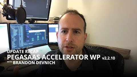 Update Recap for Pegasaas Accelerator WP v2.2.10