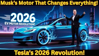 🚀 Elon Musk Unveils Game-Changing EV Motor Technology for 2026! 🔋 Net Worth