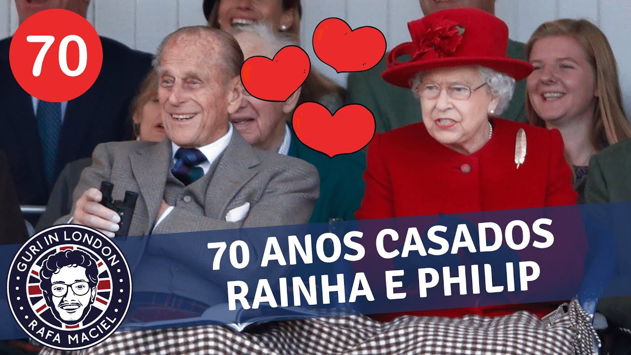 70 anos de Casamento da Rainha e Príncipe Philip 👑