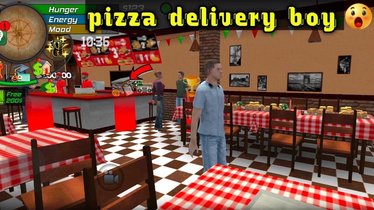 I WORK PIZZA DELIVERY BOY IN GAME | BIG CITY LIFE SIMULATOR SIMULATOR