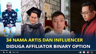 Daftar 34 Nama Artis dan Influencer yang Diduga Affiliator Binary Option, Ada Captain Vincent