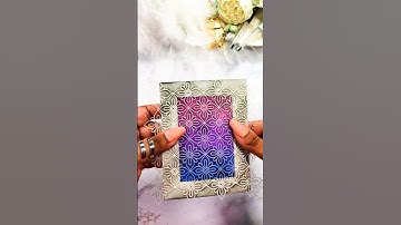 VIDEO SHORT The Pointed Lace Stencil