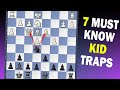 7 MUST KNOW King's Indian Defense TRAPS