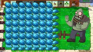 Plants Vs Zombies | Mini Game | 99 Winter Melon Vs Giga-Gargantuar Dr.Zomboss ALL Zombies