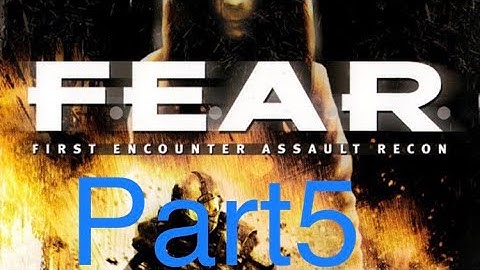 FEAR part 5 gameplay is a horror gameplay  on Xbox 360