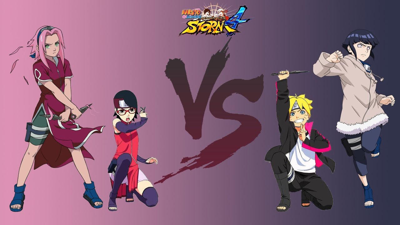 Naruto Storm 4 Dublado PT-BR Sakura vs Ino (Classico) parte 2