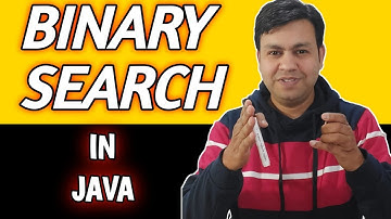 Binary Search in Java Array | Icse class 10th | Best Searching Techniques in Java