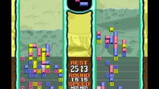 Tetris 2 - Tetris 2 for SNES - Vs. Com, level 15, Hard, Medium speed - User video