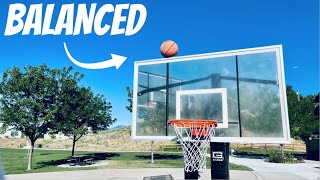 The Luckiest Basketball Trick Shot Ever