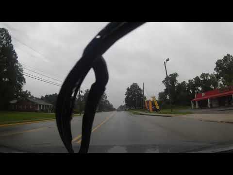 Driving through Swainsboro, Georgia