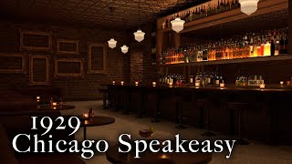 1929 Chicago Speakeasy ASMR: Ambience of Golden Age Radio & Bar Sounds for Studying, Relaxing