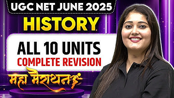 UGC NET 2025 History Marathon | Mock Test - All 10 Units | Subhangini Mam