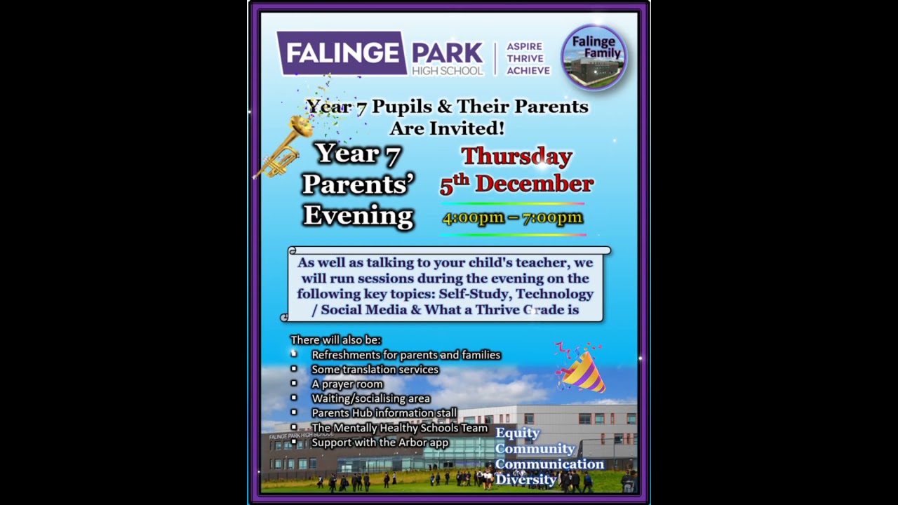 Year 7 Parents Evening 2024 