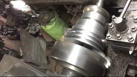 How to make head stock pulli part of lathe machine hi class lathe machine #technology #hardwork