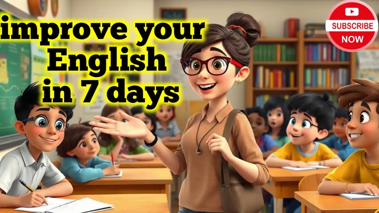 How to improve your English in 7 days | improve your English from story ...